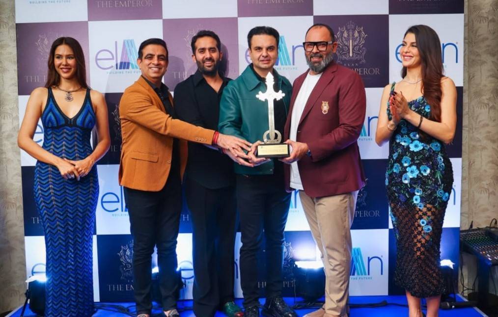 ElitePro Infra Honoured for Top Sales Performance for Elan The Emperor Project