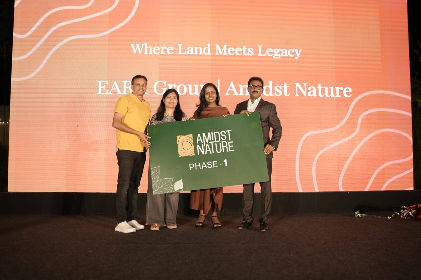 Bengaluru's Most Anticipated Nature-Centric Plotted Development Goes Live: EARA Group Unveils 'Amidst Nature' Phase 1 to 100 Channel Partners