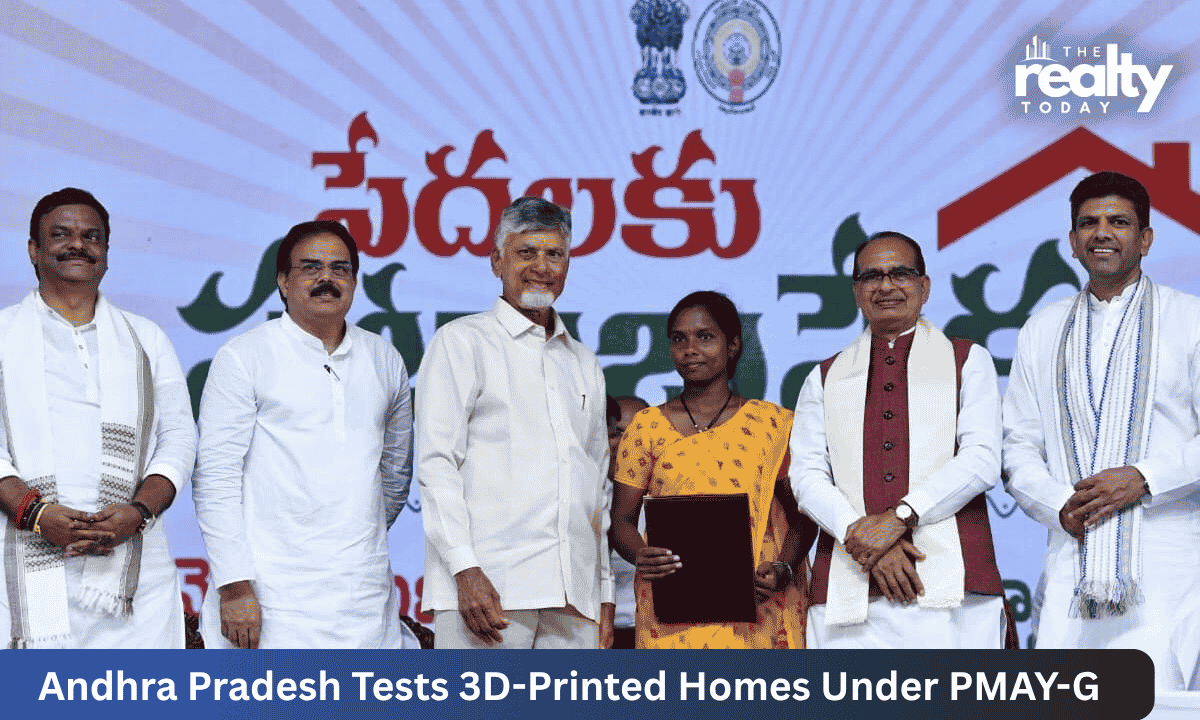 Andhra Pradesh Begins 3D-Printed Housing Pilot Under PMAY-G; Centre Sanctions 3 Lakh Houses