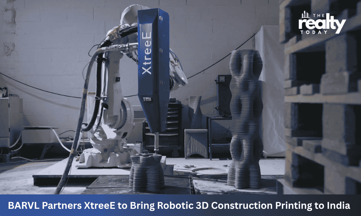 BARVL Establishes India's Leading Robotic 3D Construction Printing Platform,  Partners With Europe's XtreeE