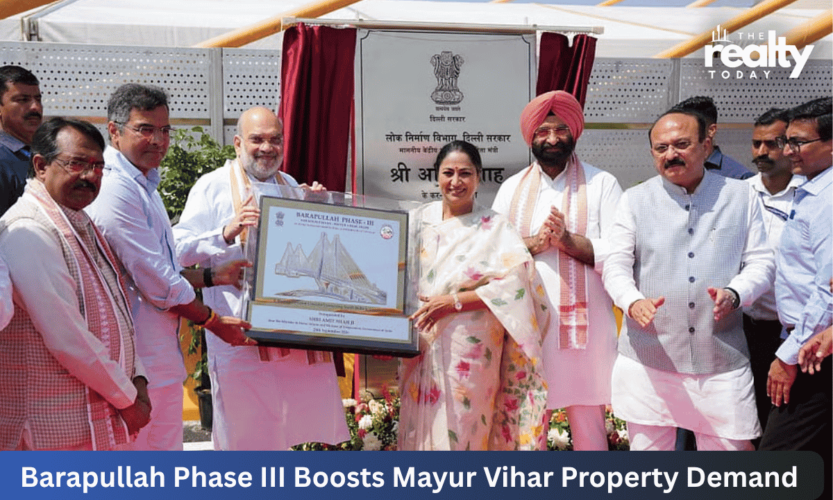 Barapullah Phase III Opens, Mayur Vihar Real Estate May Benefit