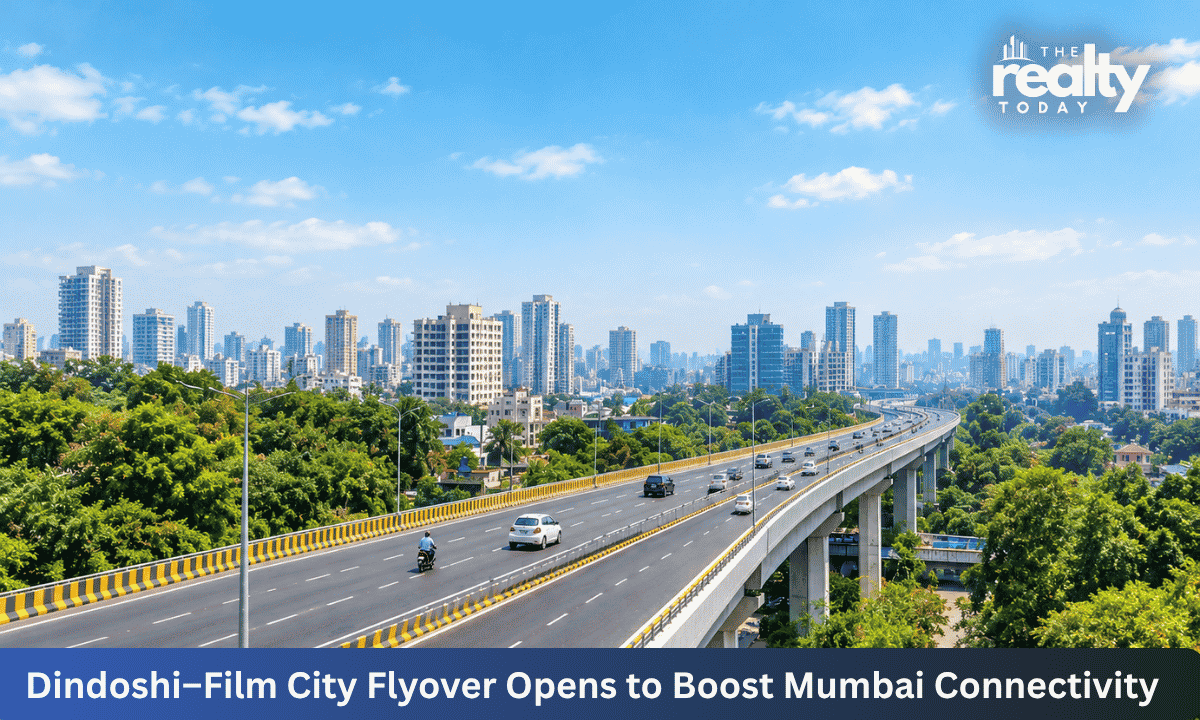 Maha CM Devendra Fadnavis Virtually Inaugurates Dindoshi–Film City Flyover, Boosting Mumbai’s East–West Connectivity