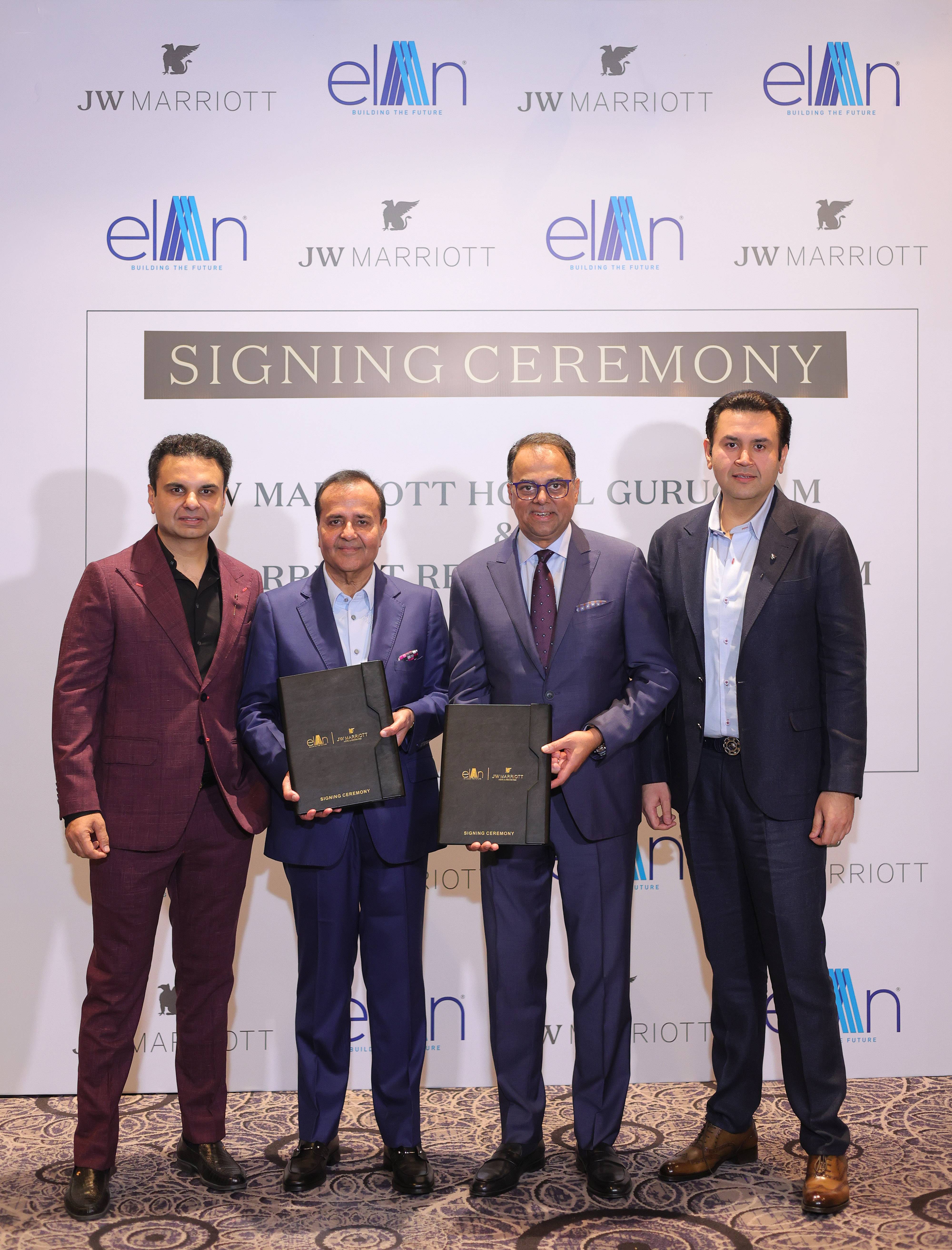 ELAN Group and Marriott International Announce JW Marriott Gurugram Project