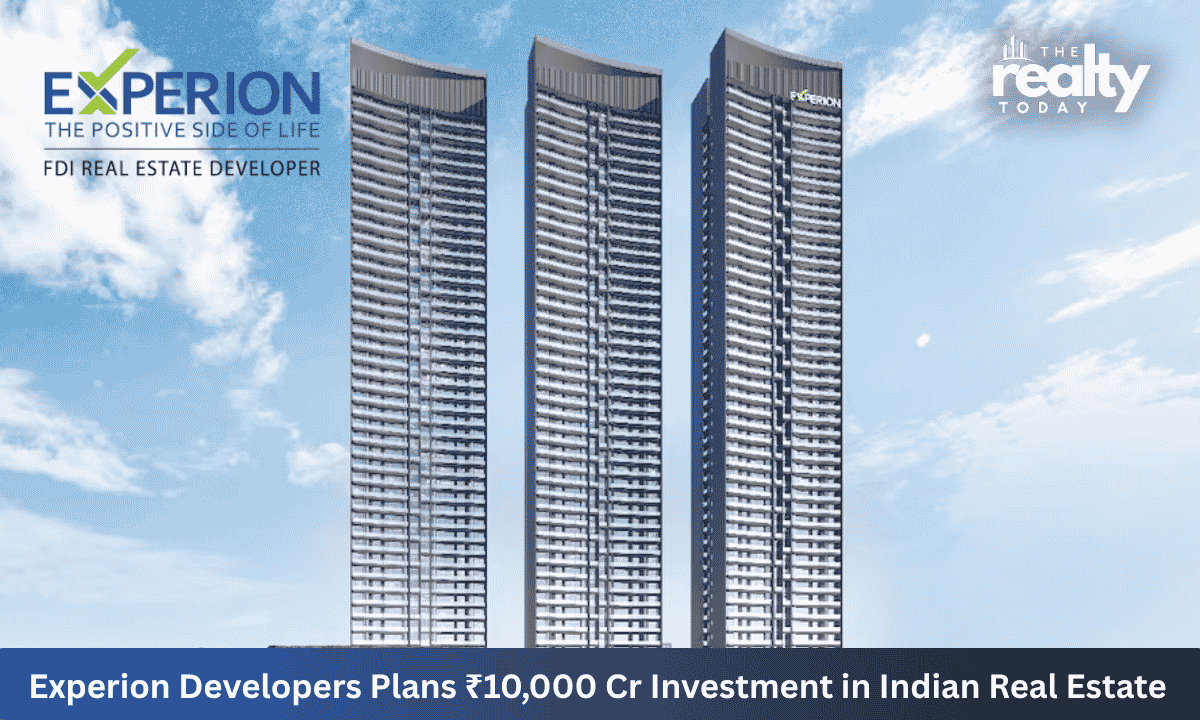 Experion Developers Plans Rs. 10,000 Crore Investment, Focuses on Gurugram and Noida