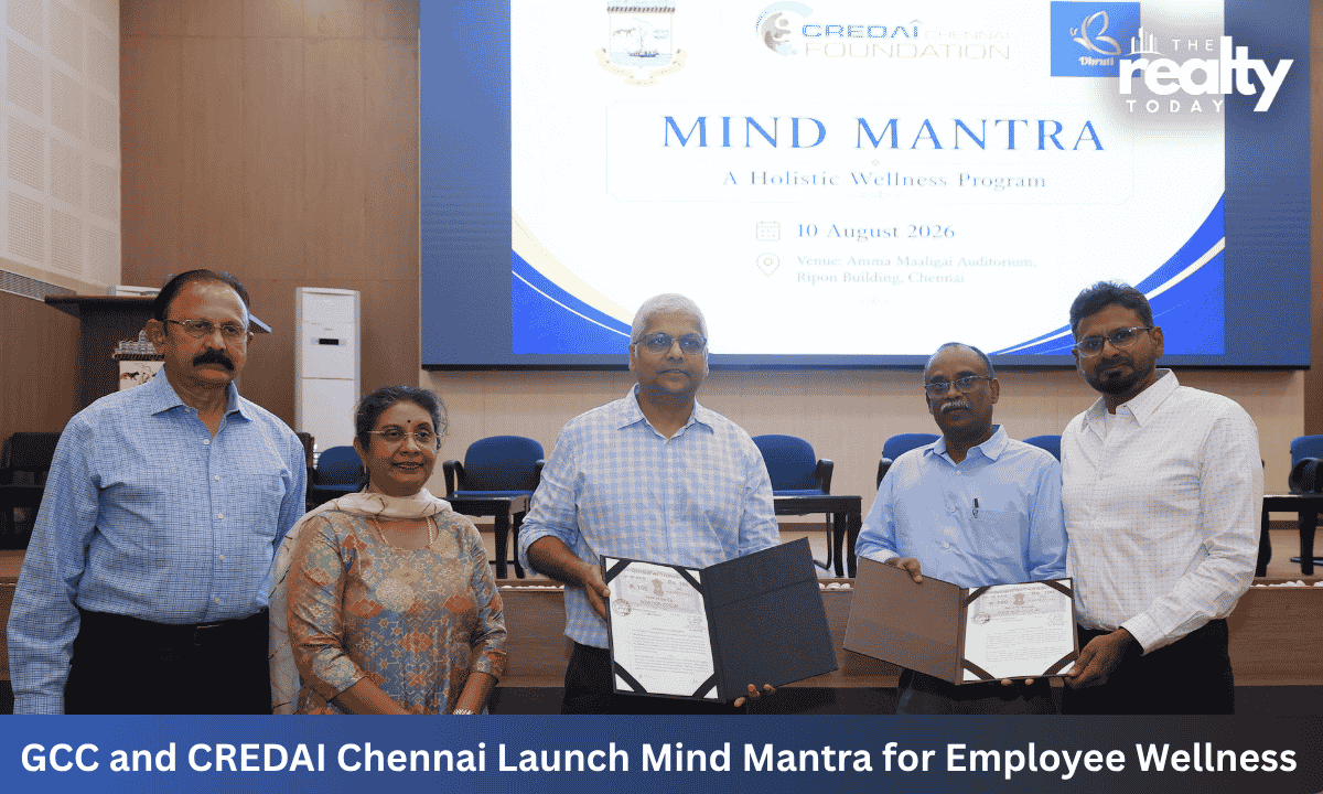 Greater Chennai Corporation, CREDAI Chennai and Dhruti Charitable Trust Join Hands for “Mind Mantra” – 360° Workplace Wellness Programme for GCC Employees