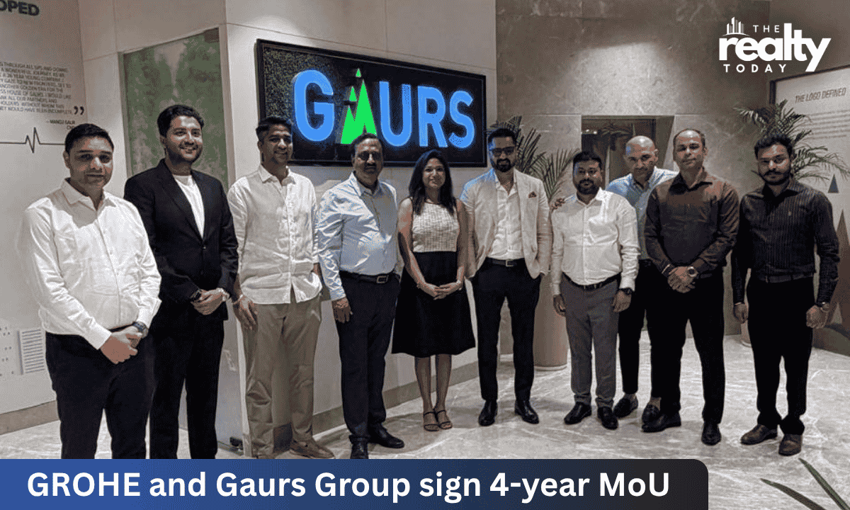 GROHE and Gaurs Group Signs MoU to Integrate Bathroom Solutions Across 40,000 Homes