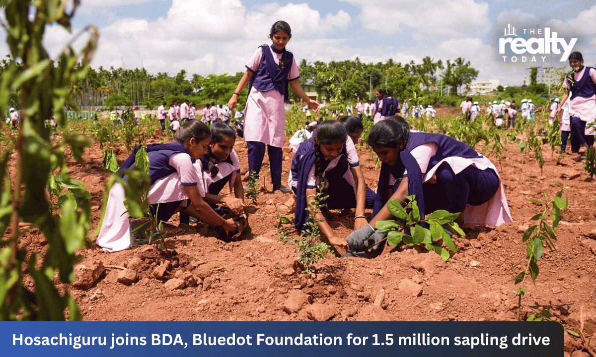 Hosachiguru Partners with BDA and Bluedot Foundation in Bid to Set Guinness World Record with 1.5 Million Sapling Plantation Drive