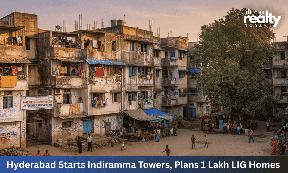 Hyderabad Begins Indiramma Towers Project as 1 Lakh LIG Homes Are Planned