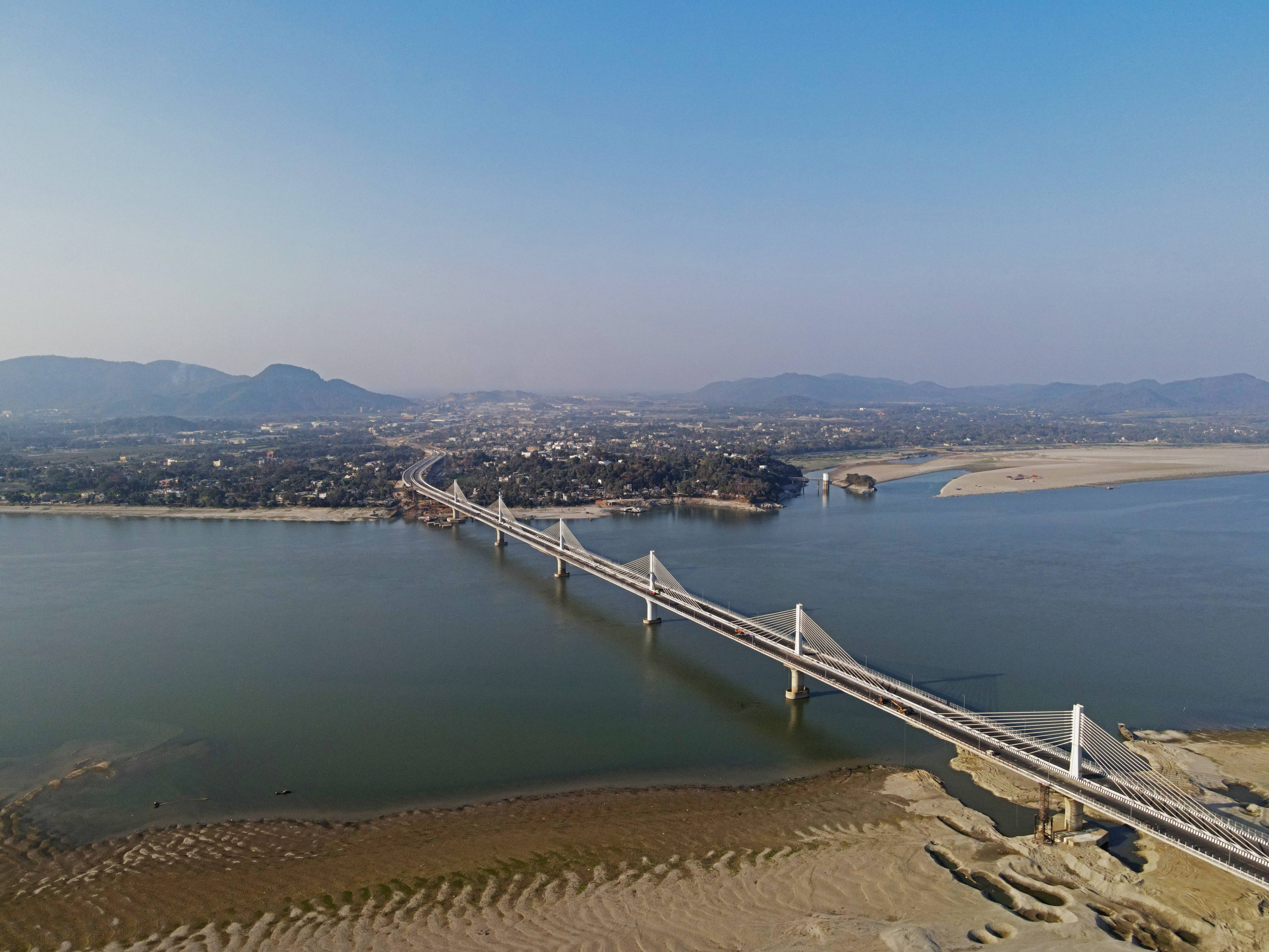 SPS Construction India completes Landmark Extradosed bridge over Brahmaputra in Guwahati; Set to be inaugurated on 14 February by PM