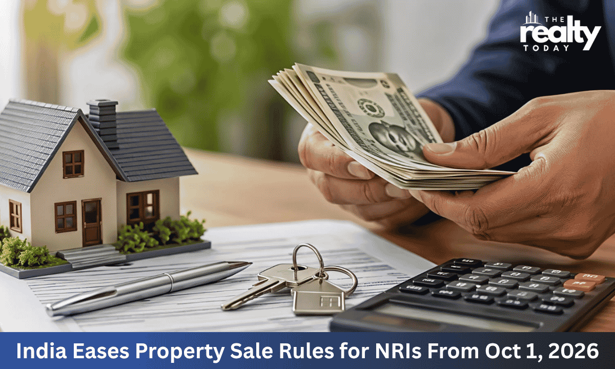 NRIs, Take Note: Selling Property in India Just Got Easier — But Only From October 1, 2026