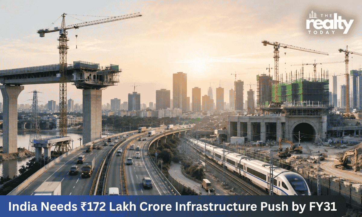 India needs ₹172 lakh crore for infrastructure by FY31 — ₹80 lakh crore of it isn't even on the drawing board yet