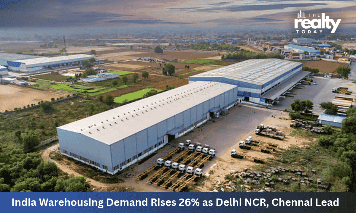 Delhi NCR & Chennai continue to lead, contributing nearly half of industrial & warehousing demand during Jan–Sep 2026: Colliers India