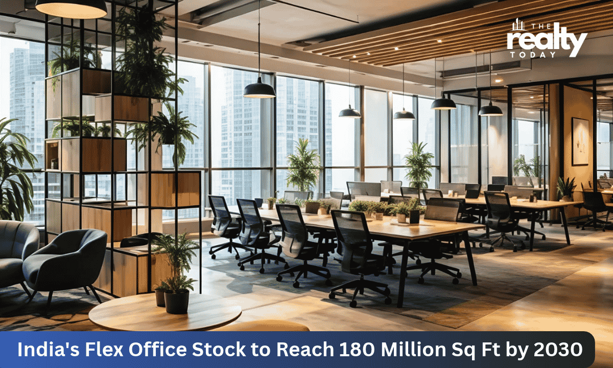 India’s Flexible Office Space Stock May Reach 180 Million Sq Ft by 2030