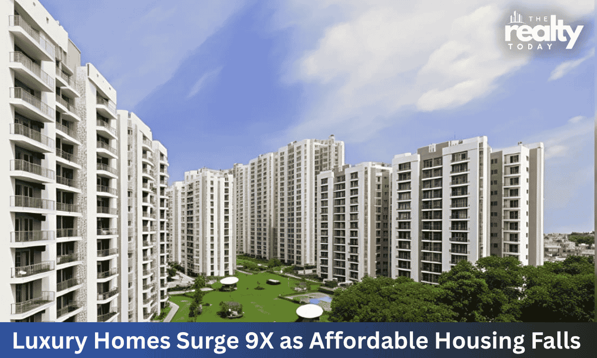 Luxury Homes Up 9 Times, Affordable Homes Drop From 85% to 47% in 4 Years