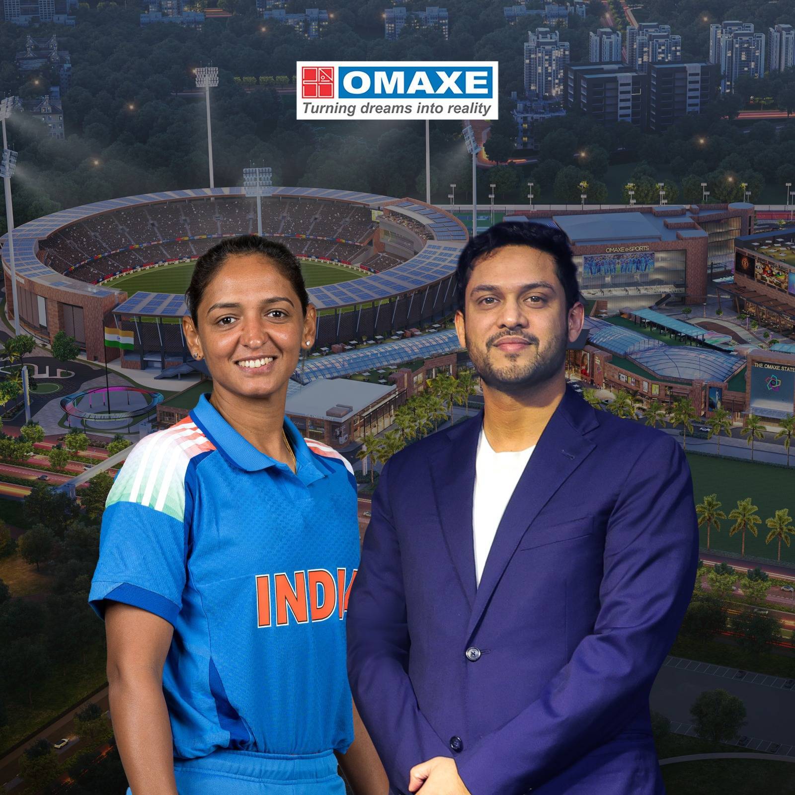 Omaxe Partners with Harmanpreet Kaur, Strengthening Its Commitment to India’s Sporting Spirit