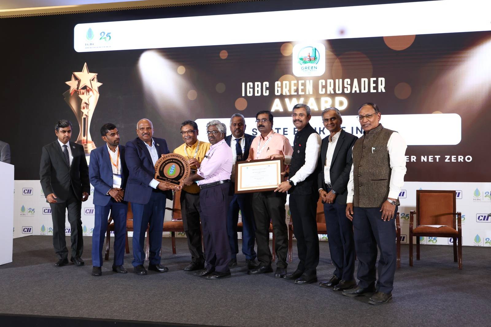 SBI Chennai Local Head Office Achieves IGBC Near Net Zero Energy Certification, Setting a New Benchmark for Sustainable Financial Infrastructure