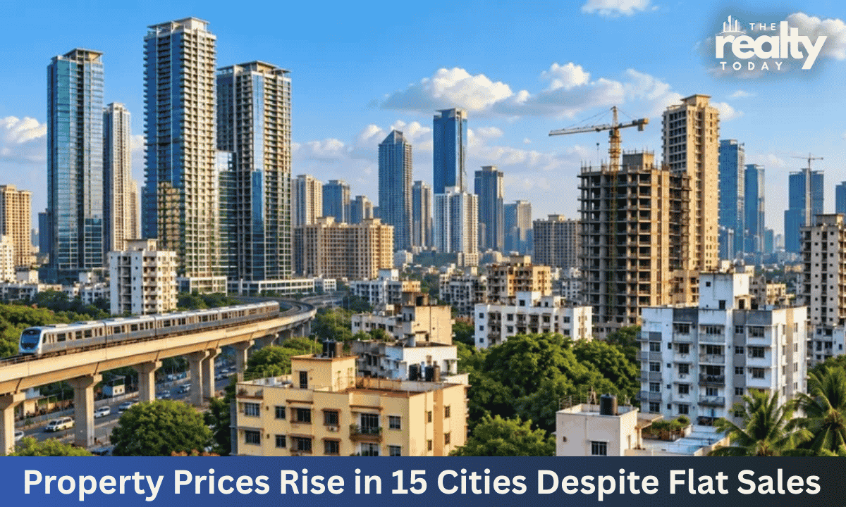 Property prices rise across 15 cities in H1 2026; Delhi, Faridabad lead with 18% growth
