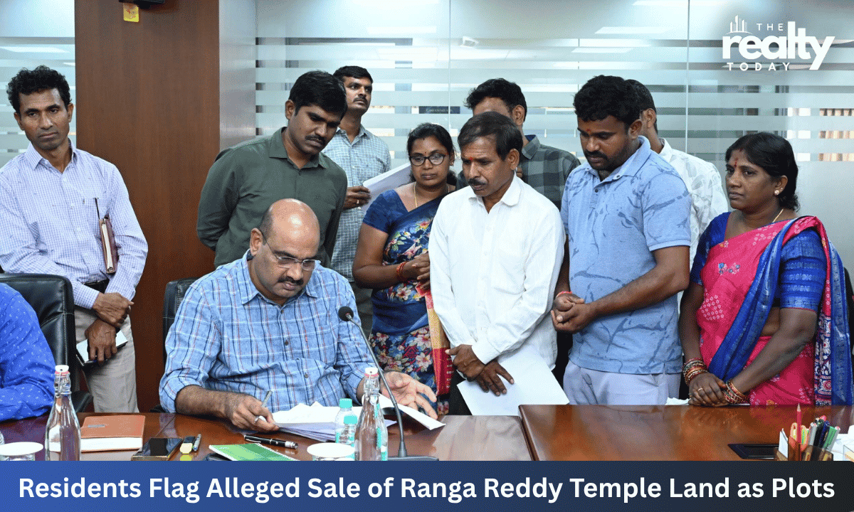 Centuries-Old Ranga Reddy Temple Land Allegedly Sold as Real Estate Plots, Residents Tell HYDRAA