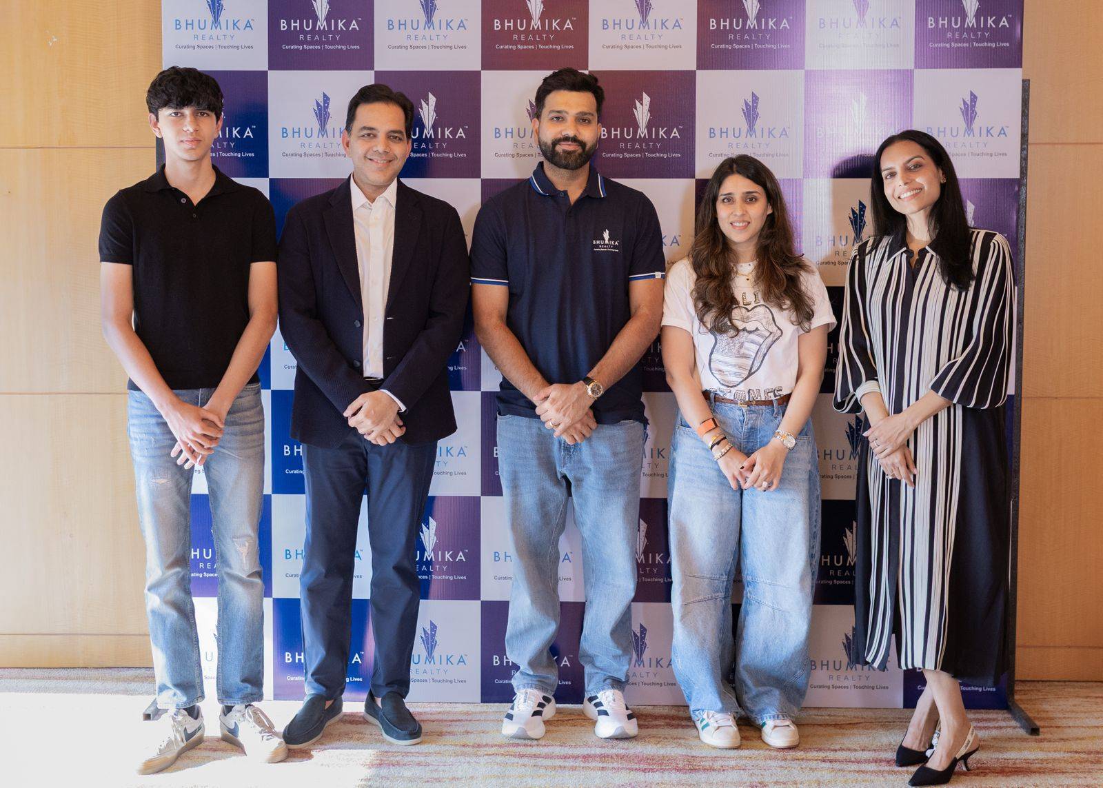Bhumika Realty ropes in Rohit Sharma, Ritika Sajdeh as brand ambassadors