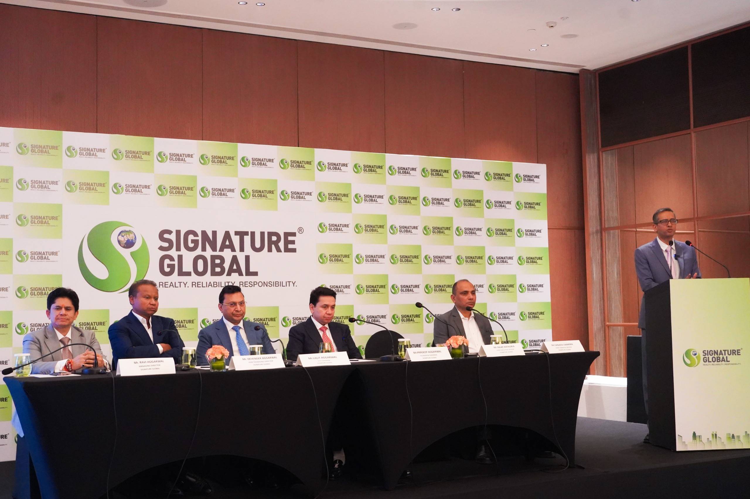 Signature Global Secures ₹8.75 Billion Through NCDs to Drive Mid-Income and Green Housing Projects