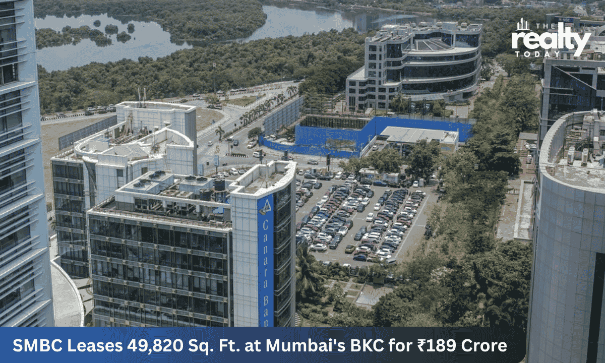 SMBC Leases Nearly 50,000 Sq. Ft. Office Space in Mumbai’s BKC for Rs. 189 Crore