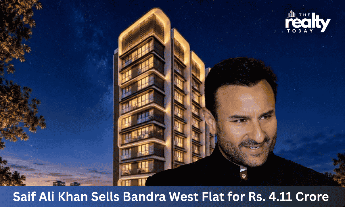Saif Ali Khan Sells 797 Sq Ft Bandra West Flat for Rs. 4.11 Crore