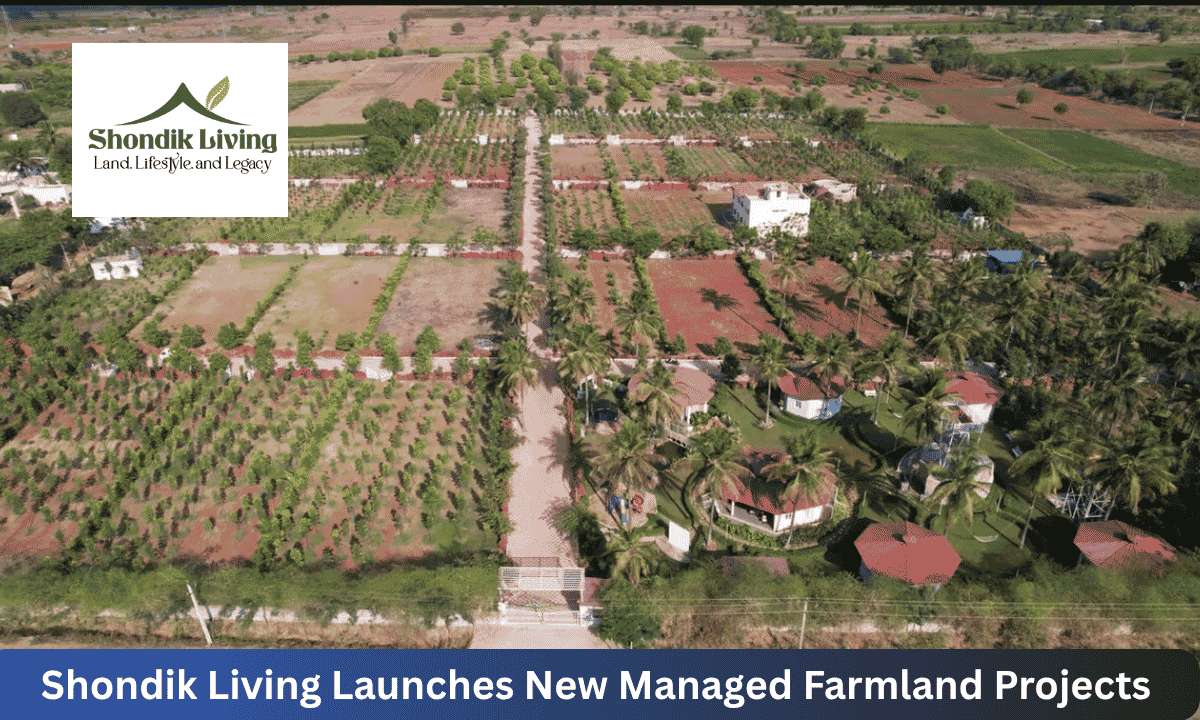 Shondik Living to unveil Two Sustainable Premium Managed Farmland & Farmhouse Projects at Shondik Farm Fest in Bangalore on 11th October, 2026.