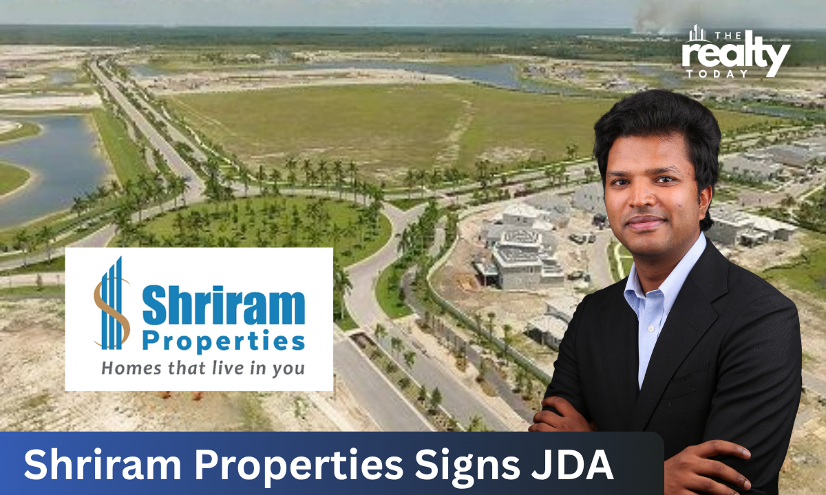 Shriram Properties Signs JDA for Premium Residential Project in Bengaluru
