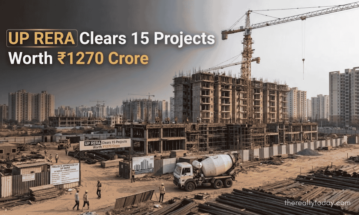 UP RERA Greenlights 15 New Projects Worth ₹1,270 Crore: A Massive Real Estate Boost for 10 Districts