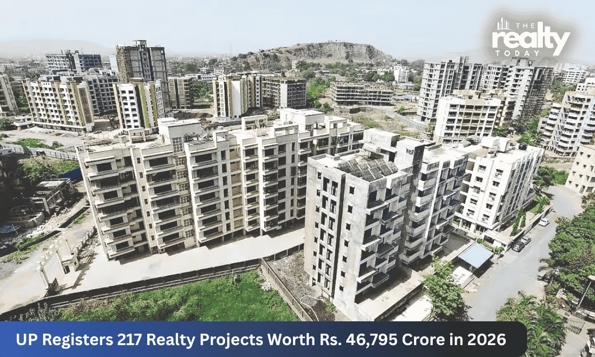 Uttar Pradesh Registers 217 Real Estate Projects Worth Rs. 46,795 Crore Till September 2026