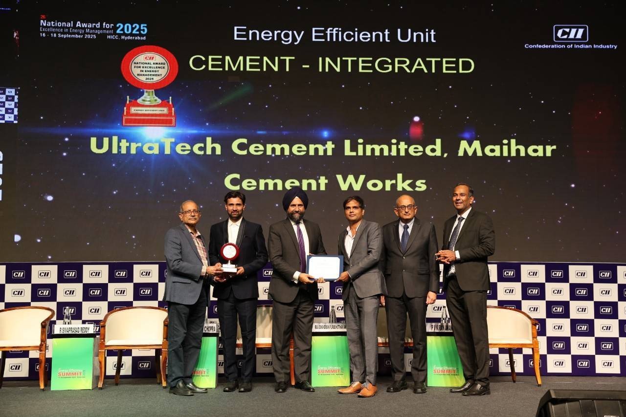 UltraTech Cement Units Recognized at CII National Awards for Excellence in Energy Management