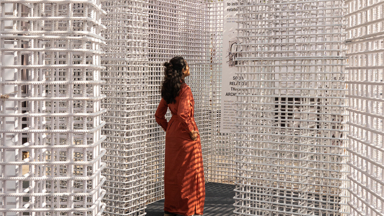 Abin Design Studio’s Pavilion Captures Mumbai’s Urban Pulse