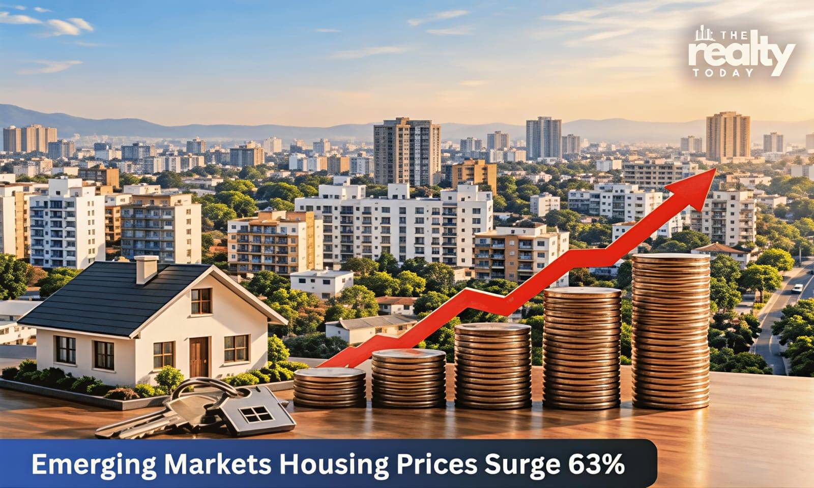 Housing prices rise 63% across 11 emerging markets, outpacing top eight cities