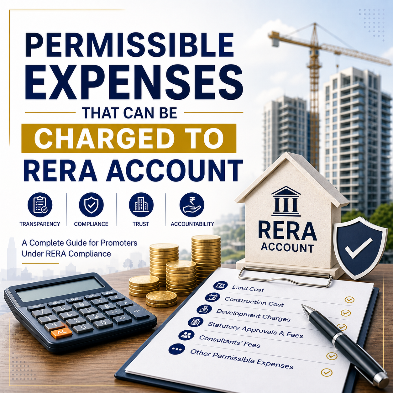 Permissible Expenses Allowed Under RERA Regulations Explained