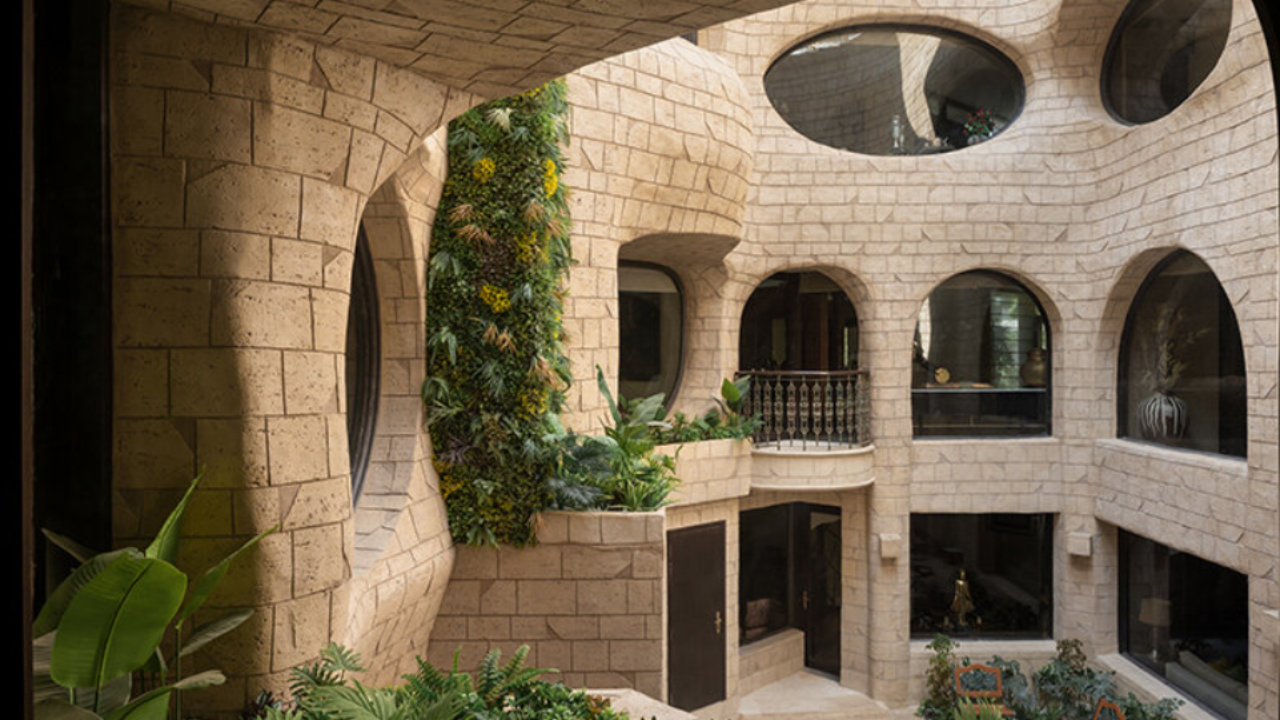 Fonte D’Amore: M:OFA’s Parametric Courtyard Inspired by Trevi Fountain and Gaudí