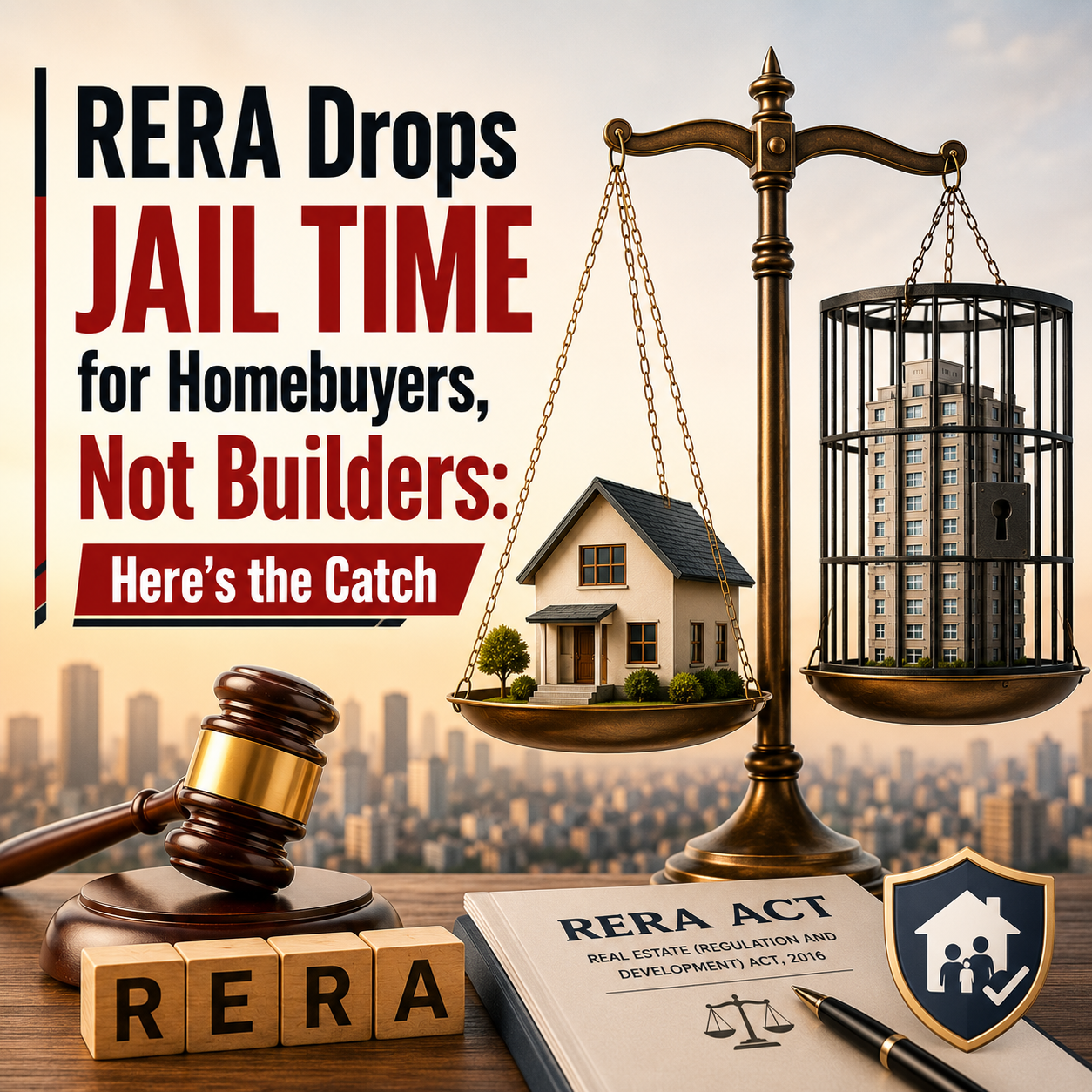 RERA Removes Imprisonment for Homebuyers, but Builders Remain Liable